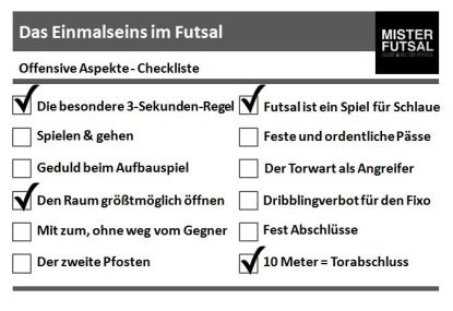 futsalregeln